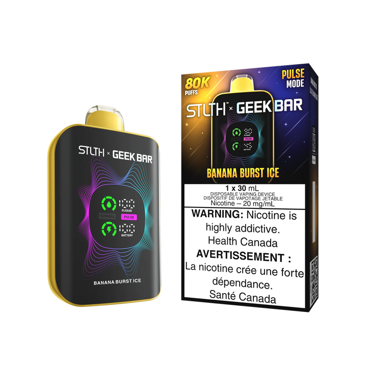 [O] Banana burst  Ice STLTHXGeekbar 80kO 20mg 30ml