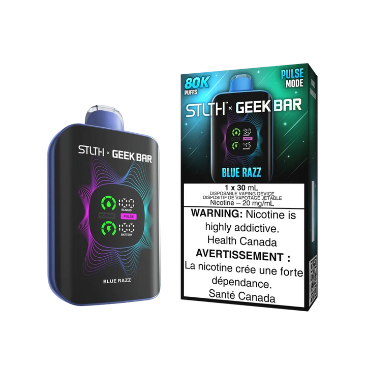 [O] Blue razz STLTHXGeekbar 80kO 20mg 30ml