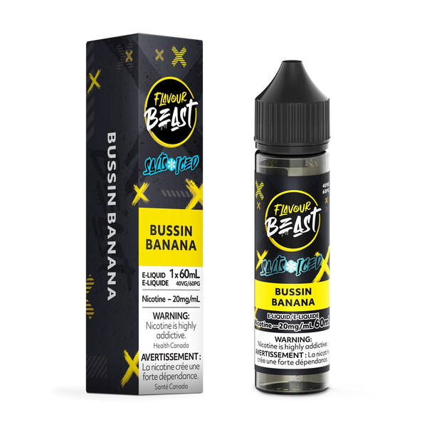 [S] Bussin Banana Flavour Beast 20mg 60ml E-Liquid