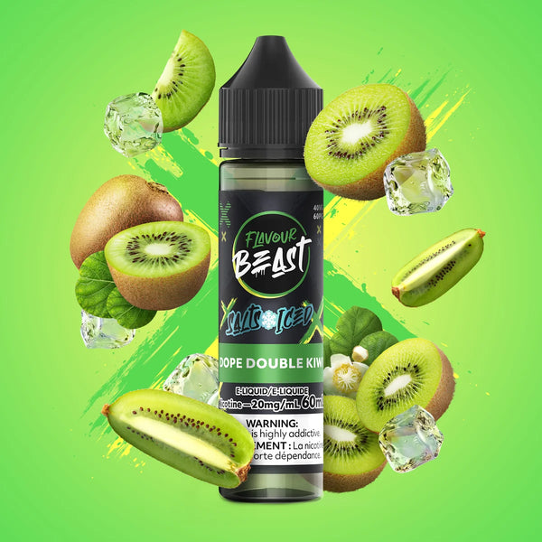 [S] Dope Double Kiwi Flavour Beast 20mg 60ml E-Liquid
