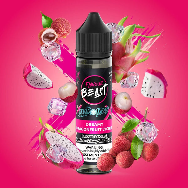 [S] Dreamy Dragonfruit Lychee Flavour Beast 20mg 60ml E-Liquid