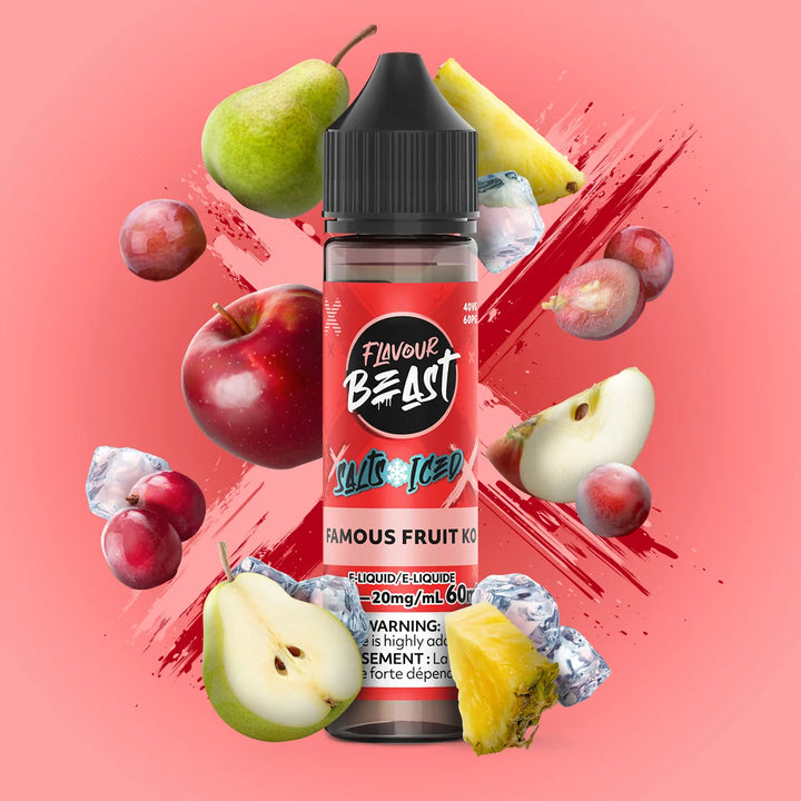 [S] Famous Fruit KO Flavour Beast 20mg 60ml E-Liquid