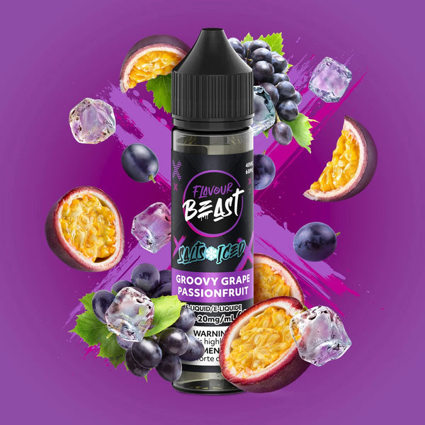 [S]Groovy Grape Passionfruit Flavour Beast 20mg 60ml E-Liquid