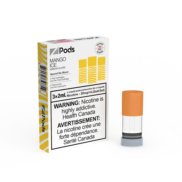 [S] Mango Ice Zpod 20mg 3x2ml