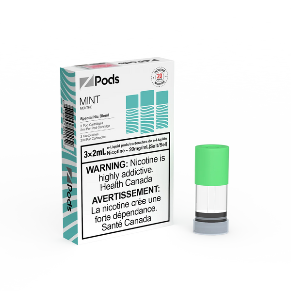 [O] Mint Zpod 20mg 3x2ml