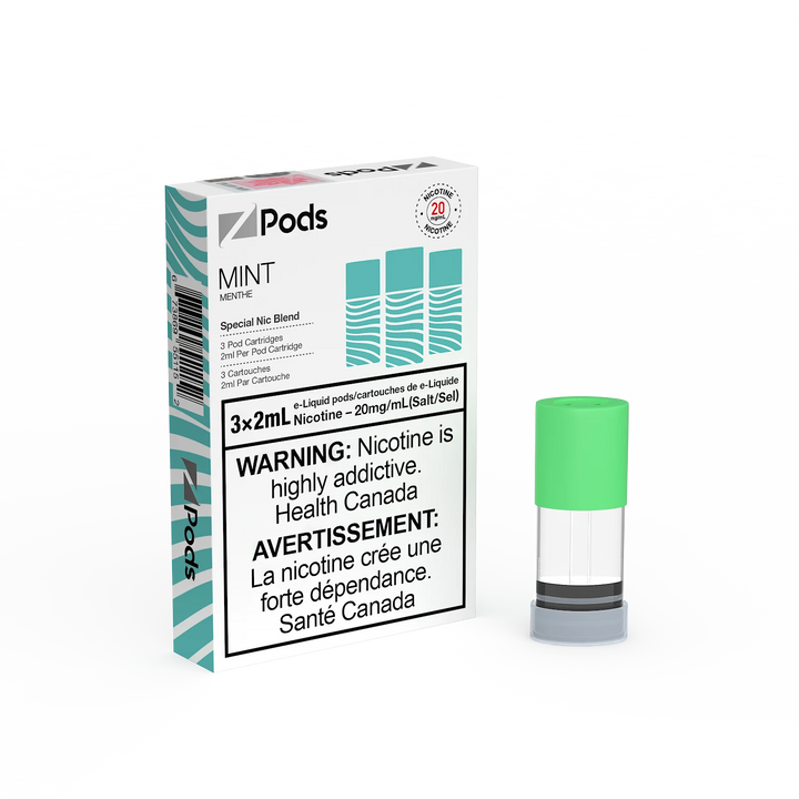 [O] Mint Zpod 20mg 3x2ml