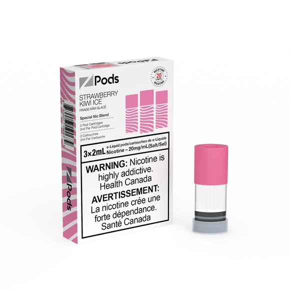 [O] Strawberry Kiwi Ice Zpod 20mg 3x2ml