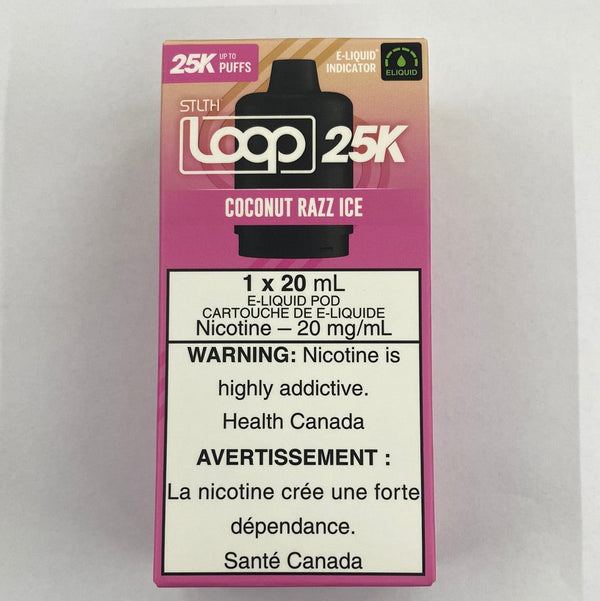 [O] Coconut Razz Ice STLTH Loop 25kO 20mg 20ml sale