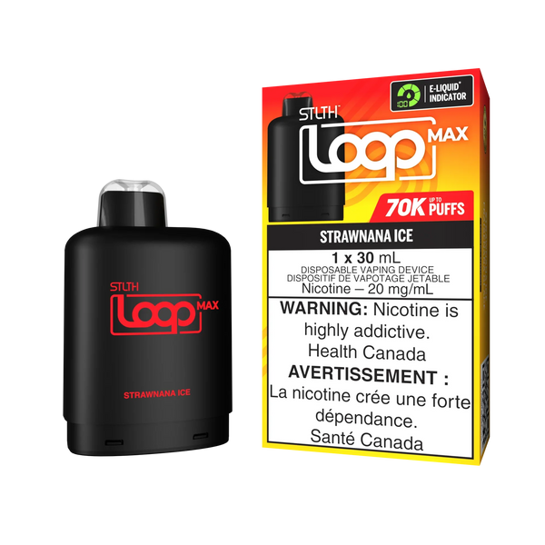 [S] Strawnana ice STLTH Loop Max POD 70K 20mg 30ml