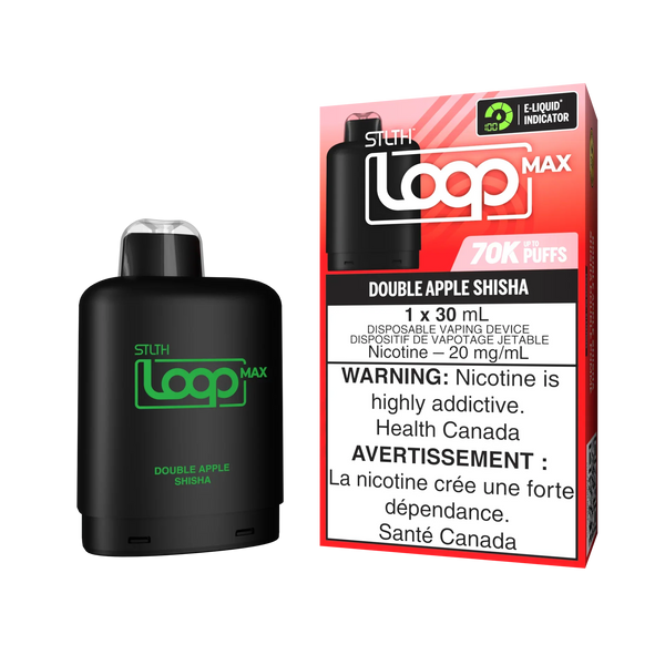 [O] Double Apple Shisha  ice STLTH Loop Max POD 70KO 20mg 30ml sale