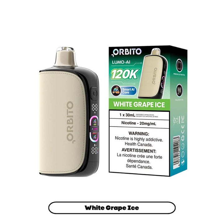 [S] White Grape Ice 120k Orbito Lumo AI 20mg 30mI