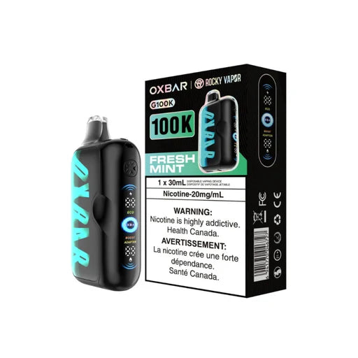 (S) Fresh Mint Oxbar G 100k 20mg 30ml