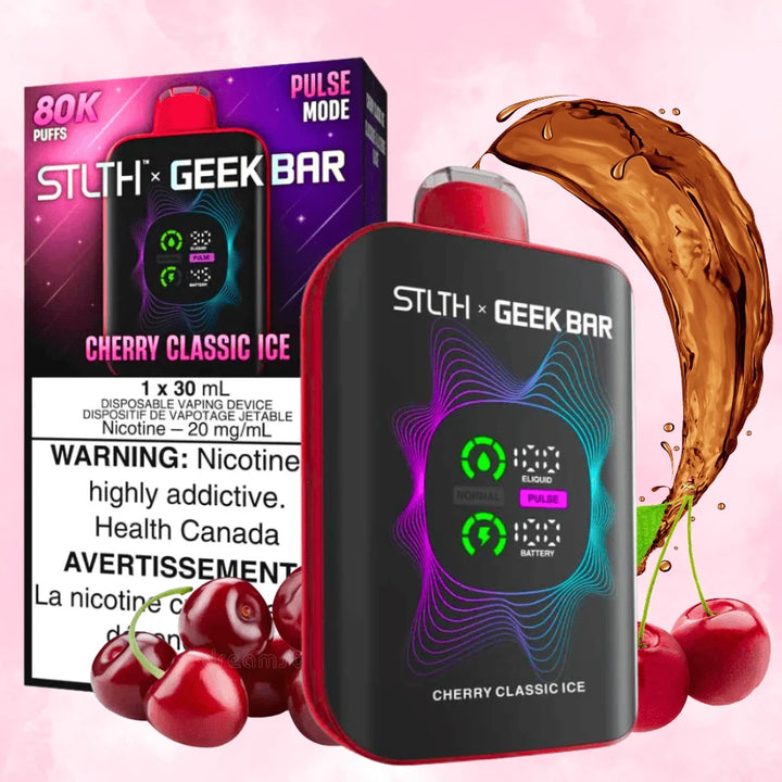 [S] Cherry Classic Ice STLTHXGeekbar 80k 20mg 30ml