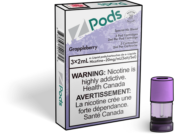 [S] Grapple Berry Zpod 20mg 3x2ml