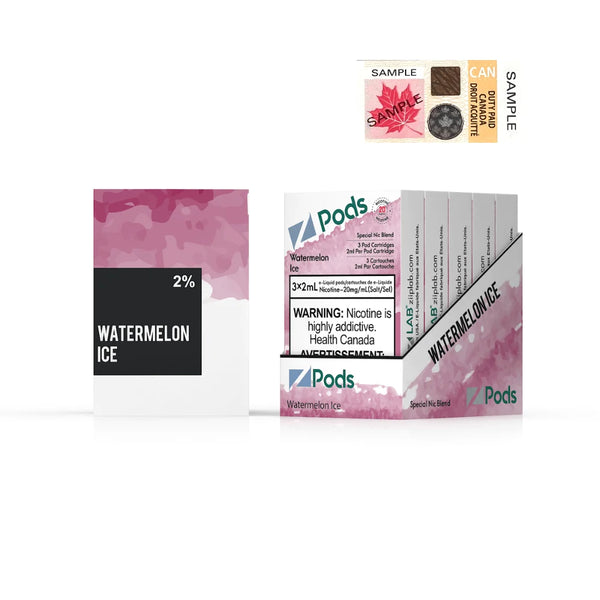 [S] Watermelon Ice Zpod 20mg 3x2ml