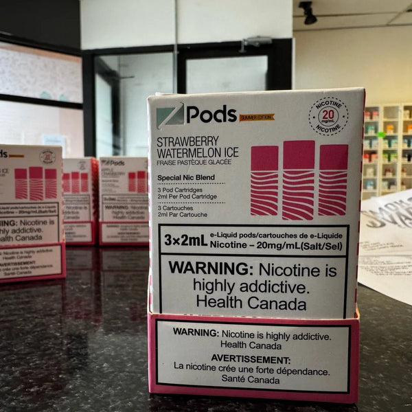 [S] Strawberry Watermelon Ice Zpod 20mg 3x2ml