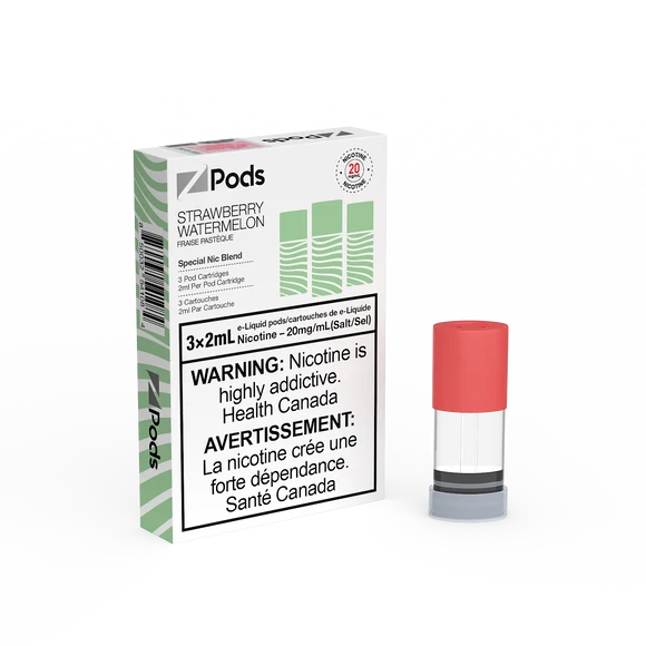 [S] Strawberry Watermelon Zpod 20mg 3x2ml