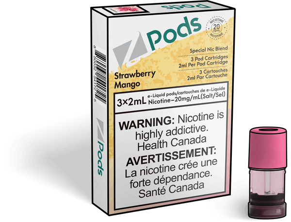 [S] Strawberry Mango Zpod 20mg 3x2ml