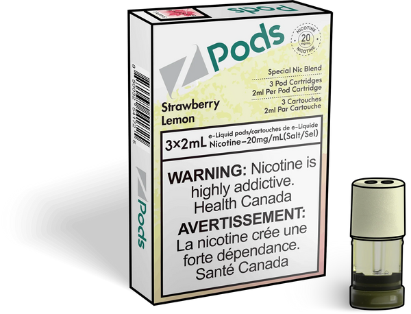 [S] Strawberry Lemon Zpod 20mg 3x2ml
