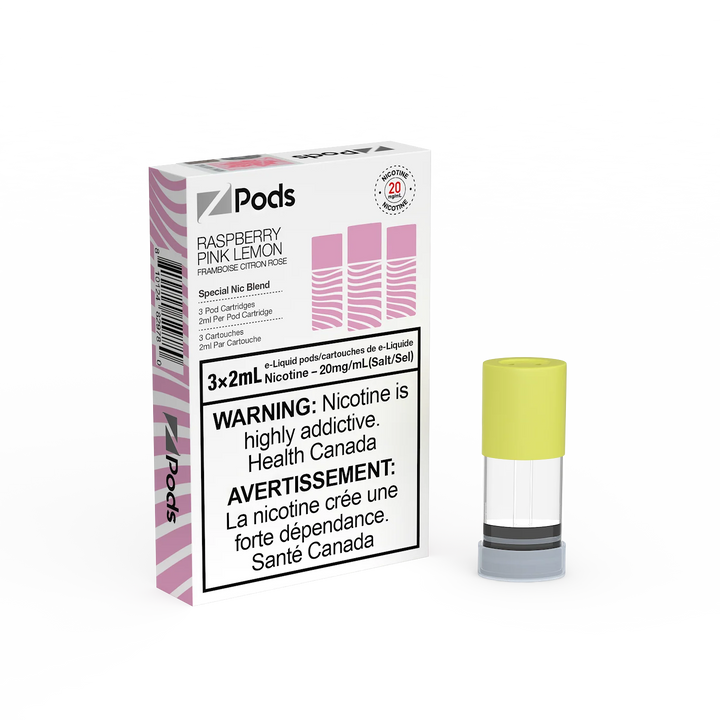 [S] Raspberry Pink Lemon Zpod 20mg 3x2ml