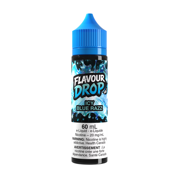 Icy Blue Razz Flavour Drop20mg 60 ml e-liquid Salt