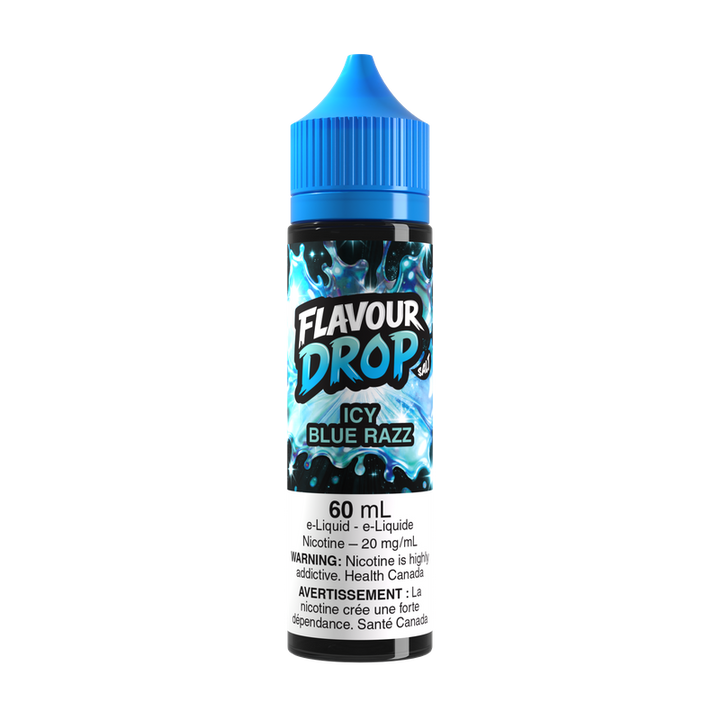 Icy Blue Razz Flavour Drop20mg 60 ml e-liquid Salt