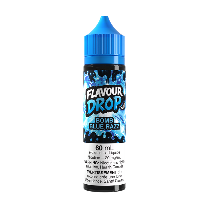 Bomb Blue Razz Flavour Drop20mg 60 ml e-liquid Salt