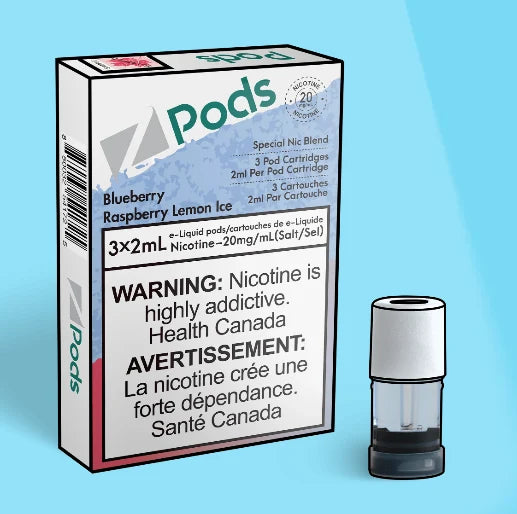 [S] Blue Raspberry Lemon Ice Zpod 20mg 3x2ml