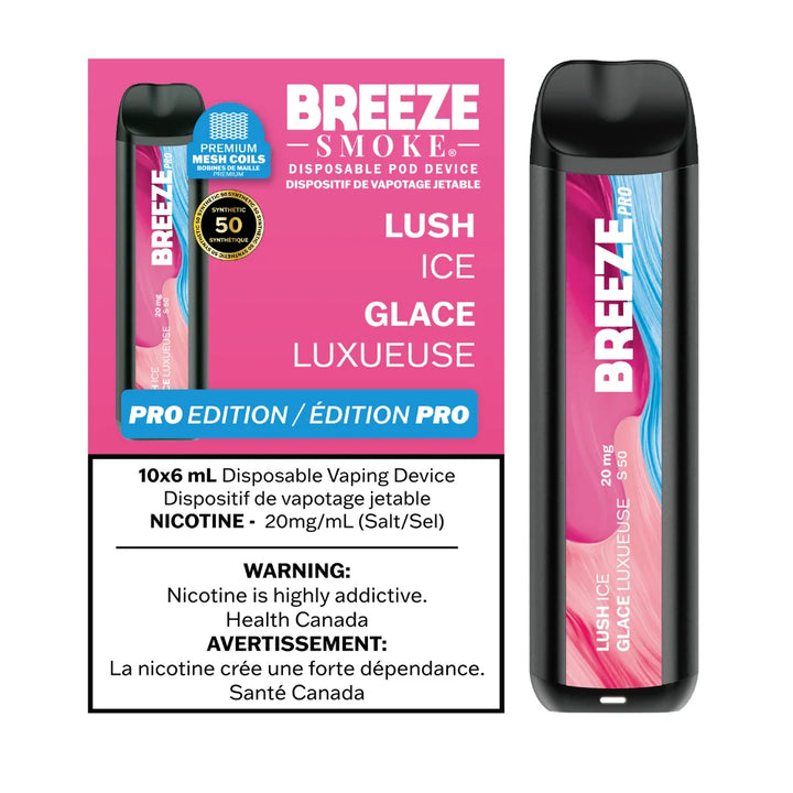 [O] Lush Ice Breeze Smoke Pro Synthetic 50 20mg/6ml