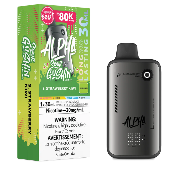 [S] S. Strawberry Kiwi Flavour Beast Alpha 80K 20mg 30ml