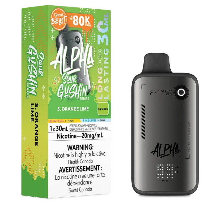 [S] S. Orange lime Flavour Beast Alpha 80K 20mg 30ml
