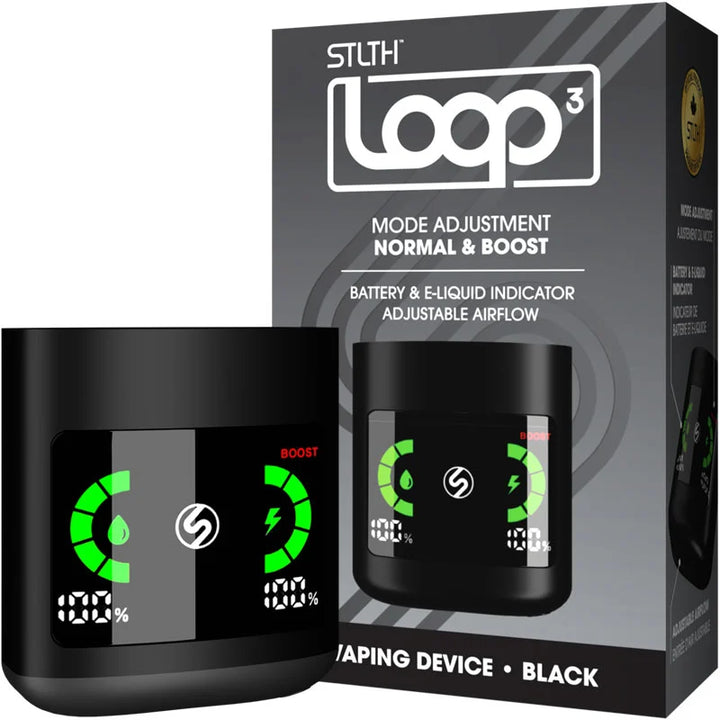 STLTH Loop 3Closed Pod Device (Black)