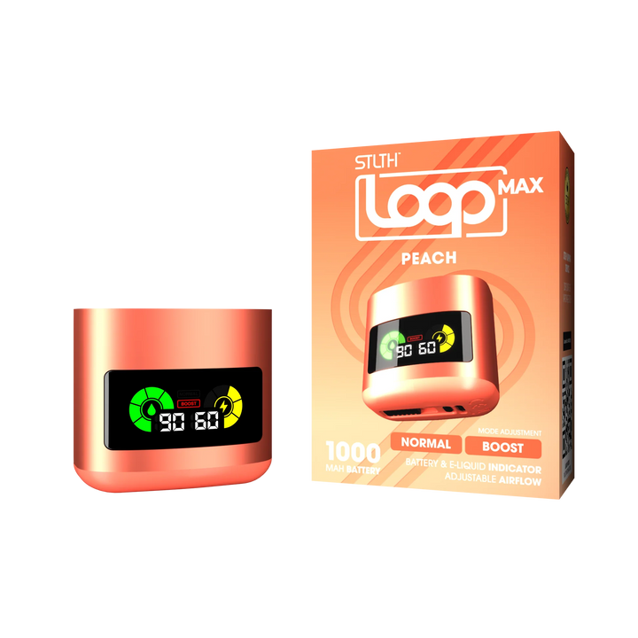 STLTH Loop Max Closed Pod Device (Peach)