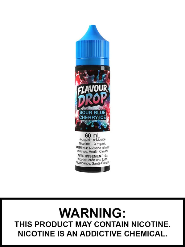 Sour Blue Cherry ice Flavour Drop 6mg 60ml e-liquid