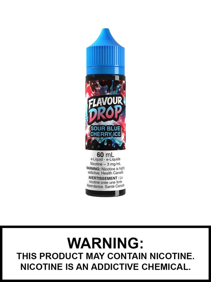 Sour Blue Cherry ice Flavour Drop 6mg 60ml e-liquid
