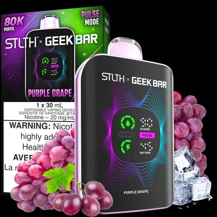 [S] Purple Grape STLTHXGeekbar 80k 20mg 30ml