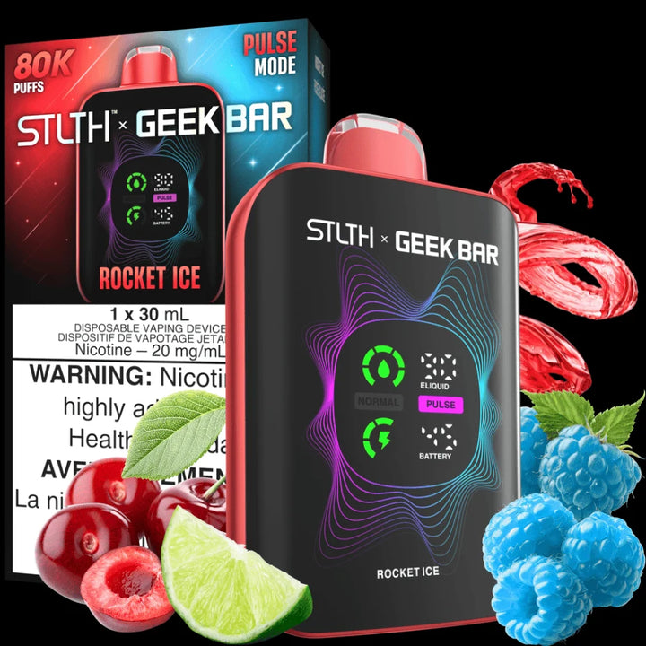 [S] Rocket Ice STLTHXGeekbar 80k 20mg 30ml