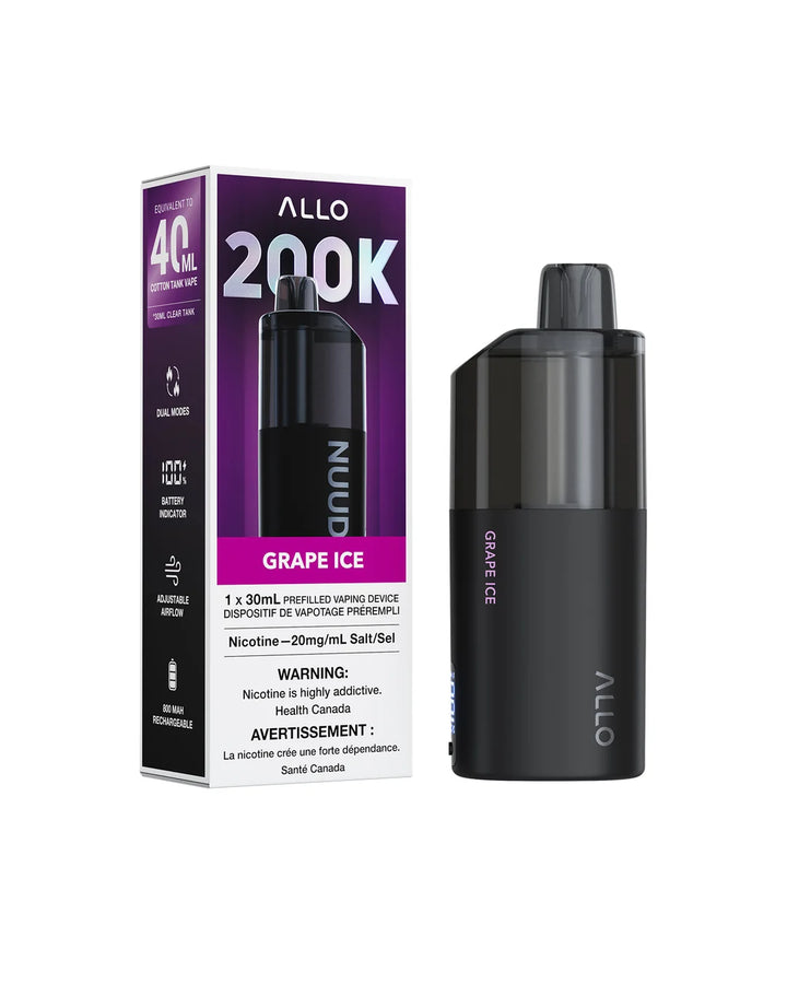 [S] Grape Ice Allo Nuud 200K 20mg 30ml