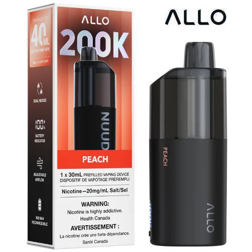 [S] Peach Allo Nuud 200K 20mg 30ml