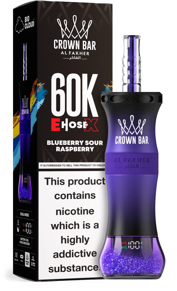 Blueberry Sour Raspberry Crown Bar Al Fakher 60k 6mg/50ml