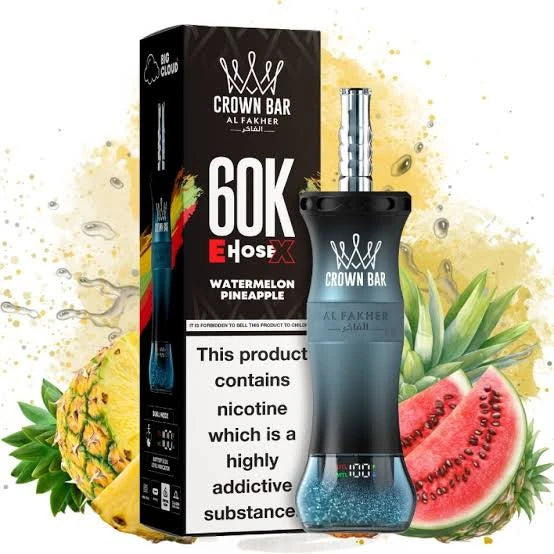Watermelon Pineapple Crown Bar Al Fakher 60k 6mg/50ml