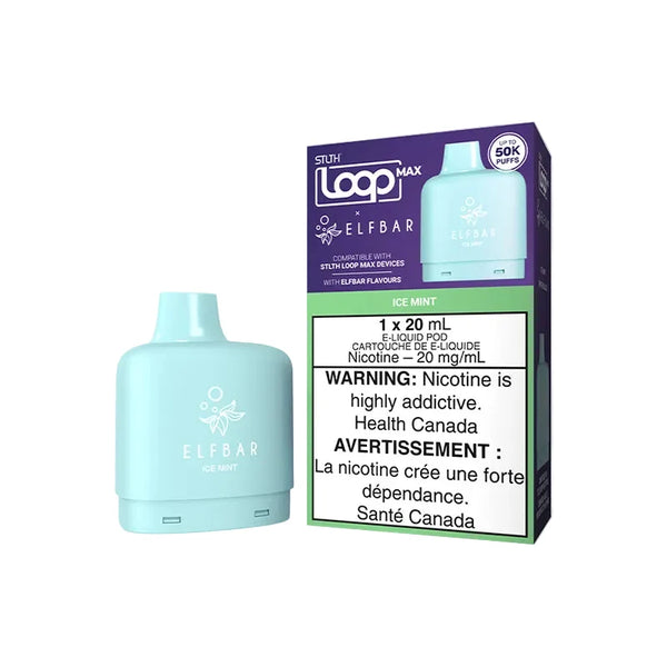 [S] Ice Mint STLTH Loop Max Xelfbar POD 50K 20mg/ml