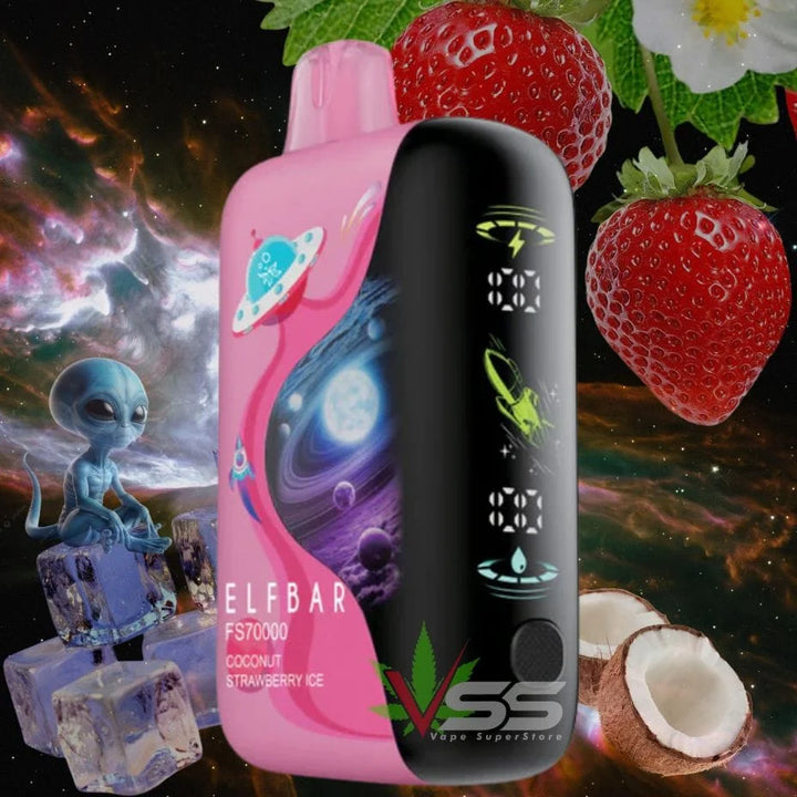 [O] Coconut Strawberry Ice Elfbar FS 70KO 20mg/ml