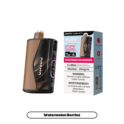 [S] Strawberry Watermelon Ice 180k Orbito Lumo AI Pro+ 20mg 40ml
