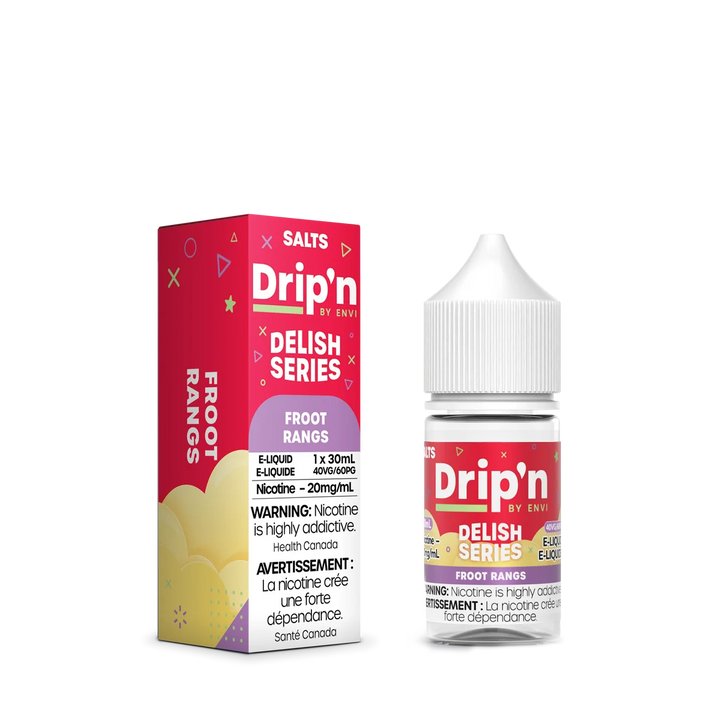 Drip’n By Envi Delish E-Liquid- Froot Rangs 20mg/30ml