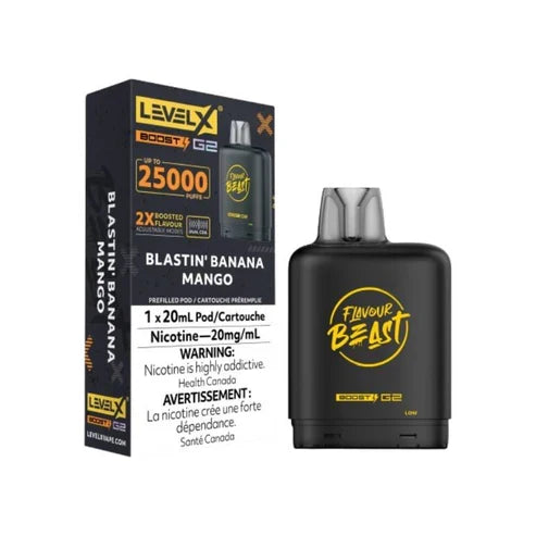 Blastin banana mango LevelX Boost G2 25K (Without Battery)