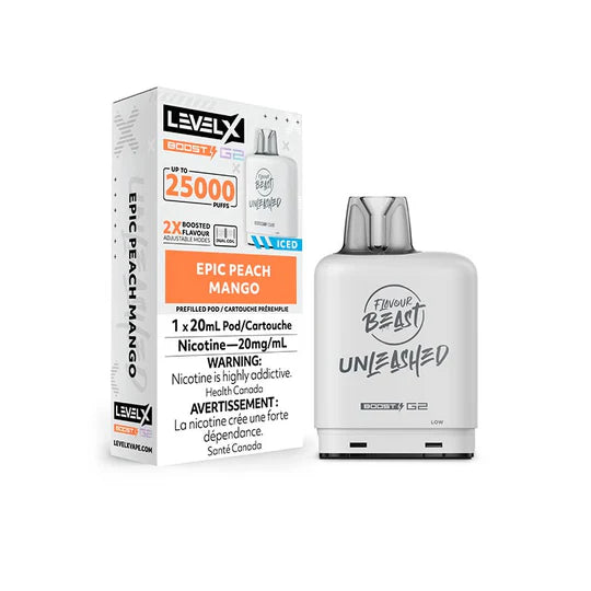 Epic Peach Mango iced LevelX 25K (Without Battery)