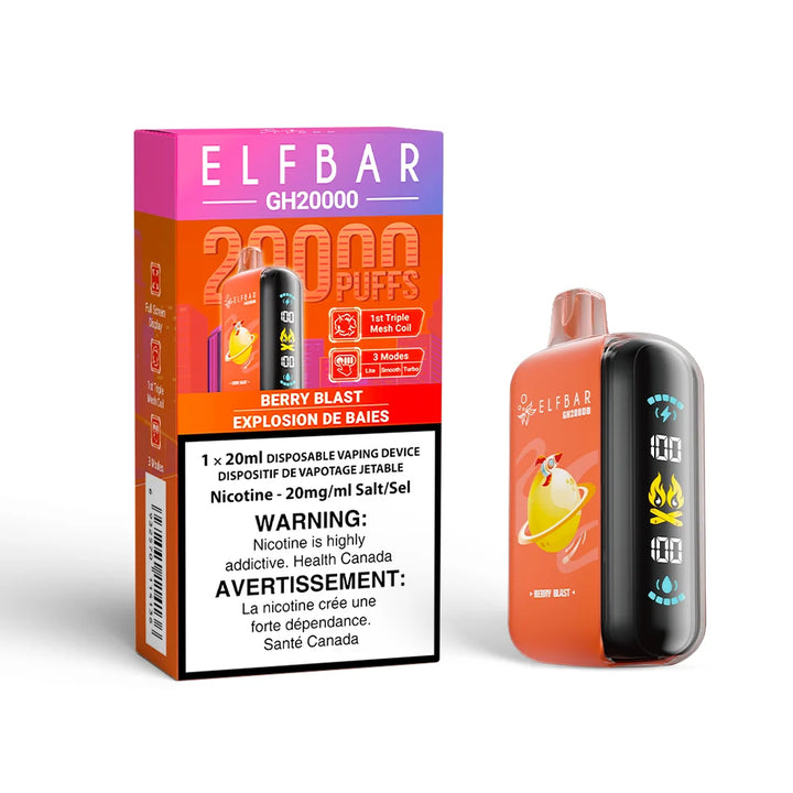 (S) BERRY BLAST ELFBAR GH20000 20MG 1X20ML
