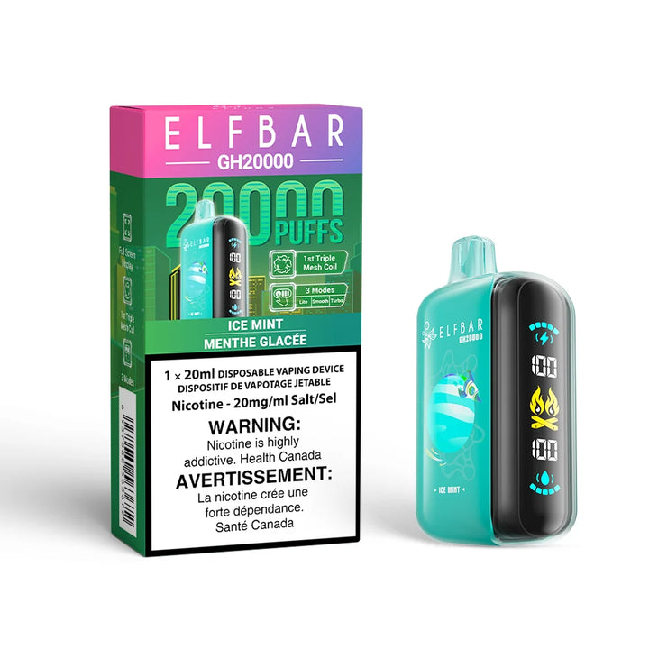 (S) ICE MINT ELFBAR GH20000 20MG 1X20ML