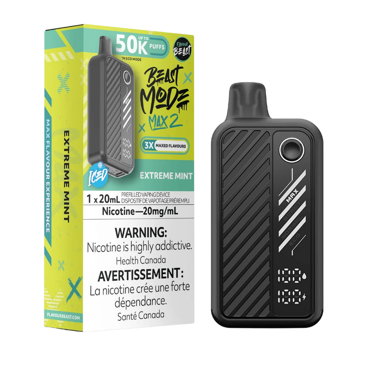 [S] Extreme Mint Flavour Beast Mode Max 2 50K 20mg 20ml